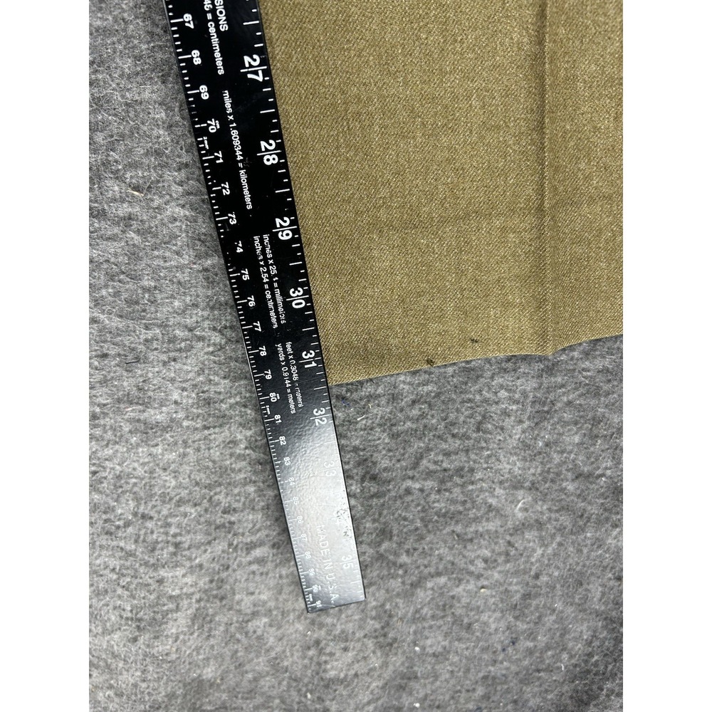 Vintage US Army M1937 Wool Trousers Pants Mens 33x33 (fits 32x31.5) OD WW2 40s - Picture 5 of 13